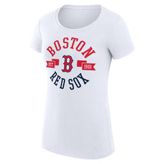 Boston Red Sox G-III 4Her by Carl Banks Women's Super-Slim Fit Lightweight City Graphic T-Shirt - MLB T-shirts