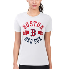 Boston Red Sox G-III 4Her by Carl Banks Women's Super-Slim Fit Lightweight City Graphic T-Shirt - MLB T-shirts