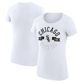 Chicago White Sox G-III 4Her by Carl Banks Women's Super-Slim Fit Lightweight City Graphic T-Shirt - MLB T-shirts