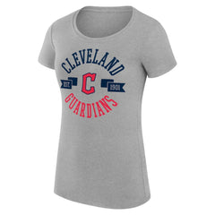 Cleveland Guardians G-III 4Her by Carl Banks Women's Super-Slim Fit Lightweight City Graphic T-Shirt - MLB T-shirts