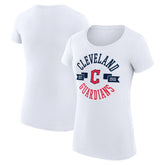 Cleveland Guardians G-III 4Her by Carl Banks Women's Super-Slim Fit Lightweight City Graphic T-Shirt - MLB T-shirts