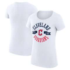 Cleveland Guardians G-III 4Her by Carl Banks Women's Super-Slim Fit Lightweight City Graphic T-Shirt - MLB T-shirts