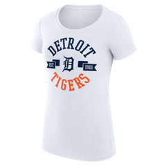Detroit Tigers G-III 4Her by Carl Banks Women's Super-Slim Fit Lightweight City Graphic T-Shirt - MLB T-shirts