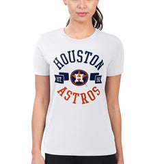 Houston Astros G-III 4Her by Carl Banks Women's Super-Slim Fit Lightweight City Graphic T-Shirt - MLB T-shirts