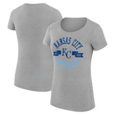 Kansas City Royals G-III 4Her by Carl Banks Women's Super-Slim Fit Lightweight City Graphic T-Shirt - MLB T-shirts