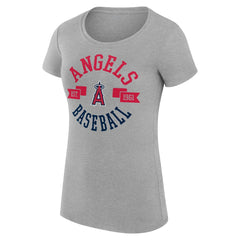 Los Angeles Angels G-III 4Her by Carl Banks Women's Super-Slim Fit Lightweight City Graphic T-Shirt - MLB T-shirts