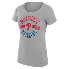Philadelphia Phillies G-III 4Her by Carl Banks Women's Super-Slim Fit Lightweight City Graphic T-Shirt - MLB T-shirts