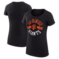 San Francisco Giants G-III 4Her by Carl Banks Women's Super-Slim Fit Lightweight City Graphic T-Shirt - MLB T-shirts