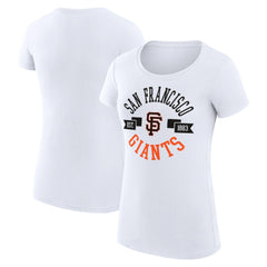 San Francisco Giants G-III 4Her by Carl Banks Women's Super-Slim Fit Lightweight City Graphic T-Shirt - MLB T-shirts