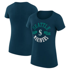 Seattle Mariners G-III 4Her by Carl Banks Women's Super-Slim Fit Lightweight City Graphic T-Shirt - MLB T-shirts