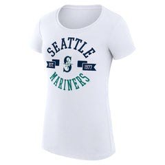 Seattle Mariners G-III 4Her by Carl Banks Women's Super-Slim Fit Lightweight City Graphic T-Shirt - MLB T-shirts
