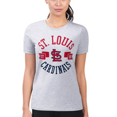 St. Louis Cardinals G-III 4Her by Carl Banks Women's Super-Slim Fit Lightweight City Graphic T-Shirt - MLB T-shirts