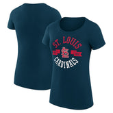St. Louis Cardinals G-III 4Her by Carl Banks Women's Super-Slim Fit Lightweight City Graphic T-Shirt - MLB T-shirts