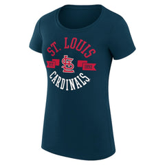 St. Louis Cardinals G-III 4Her by Carl Banks Women's Super-Slim Fit Lightweight City Graphic T-Shirt - MLB T-shirts