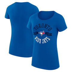 Toronto Blue Jays G-III 4Her by Carl Banks Women's Super-Slim Fit Lightweight City Graphic T-Shirt - MLB T-shirts
