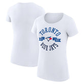 Toronto Blue Jays G-III 4Her by Carl Banks Women's Super-Slim Fit Lightweight City Graphic T-Shirt - MLB T-shirts