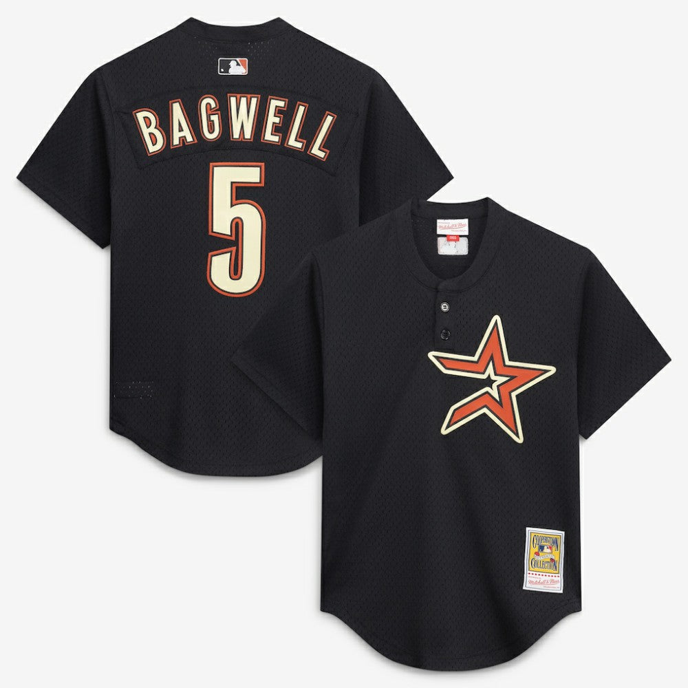 Jeff Bagwell Houston Astros Mitchell & Ness Authentic Batting Practice Jersey - MLB Jerseys