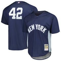 Mariano Rivera New York Yankees Mitchell & Ness Authentic Batting Practice Jersey - MLB Jerseys