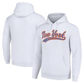 New York Islanders Starter Tailsweep Fleece Tri-Blend Pullover Hoodie - NHL Hoodies