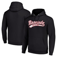 Minnesota Wild Starter Tailsweep Fleece Tri-Blend Pullover Hoodie - NHL Hoodies