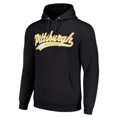 Pittsburgh Penguins Starter Tailsweep Fleece Tri-Blend Pullover Hoodie - NHL Hoodies