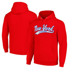 New York Rangers Starter Tailsweep Fleece Tri-Blend Pullover Hoodie - NHL Hoodies