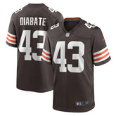Cleveland Browns Mohamoud Diabate Team Game Jersey | NFL New