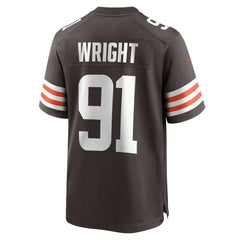 Cleveland Browns Alex Wright Team Game Jersey | NFL New