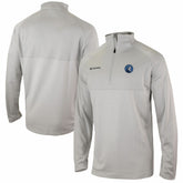 Heather Gray Minnesota Timberwolves Omni-Wick Rockin' It Quarter-Zip Pullover Top | NBA