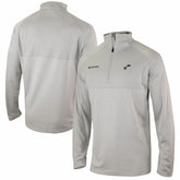 Heather Gray Utah Jazz Omni-Wick Rockin' It Quarter-Zip Pullover Top | NBA