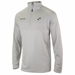 Heather Gray Utah Jazz Omni-Wick Rockin' It Quarter-Zip Pullover Top | NBA