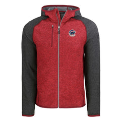 Chicago Cubs Cutter & Buck Stars & Stripes Mainsail Sweater-Knit Full-Zip Hoodie - MLB Hoodies