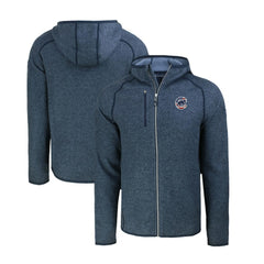 Chicago Cubs Cutter & Buck Stars & Stripes Mainsail Sweater-Knit Full-Zip Hoodie - MLB Hoodies