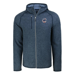 Chicago Cubs Cutter & Buck Stars & Stripes Mainsail Sweater-Knit Full-Zip Hoodie - MLB Hoodies