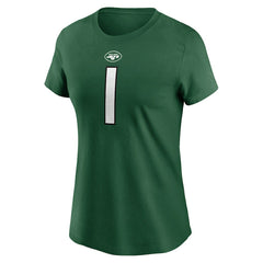 New York Jets Sauce Gardner Women's Player Name & Number T-Shirt | NFL On sale