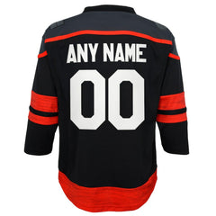 Carolina Hurricanes Youth Home Replica Custom Jersey - NHL Jerseys
