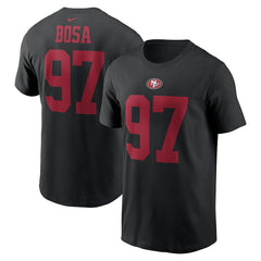 San Francisco 49ers Nick Bosa Player Name & Number T-Shirt | NFL Outlet