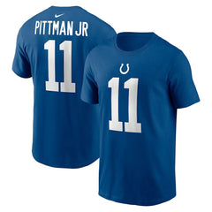 Indianapolis Colts Michael Pittman Jr. Player Name & Number T-Shirt | NFL Outlet