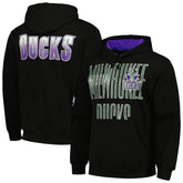 Black Milwaukee Bucks Hardwood Classics OG 2.0 Pullover Hoodie | NBA