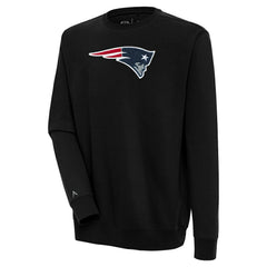 New England Patriots Antigua Victory Crewneck Pullover Sweatshirt | NFL On sale