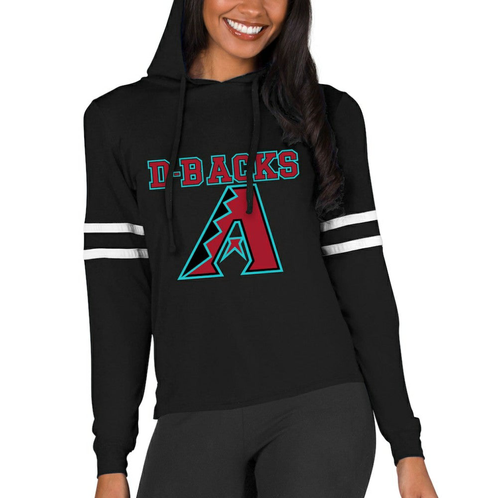Arizona Diamondbacks Concepts Sport Women's Marathon Lightweight Lounge Pullover Hoodie - MLB Hoodies