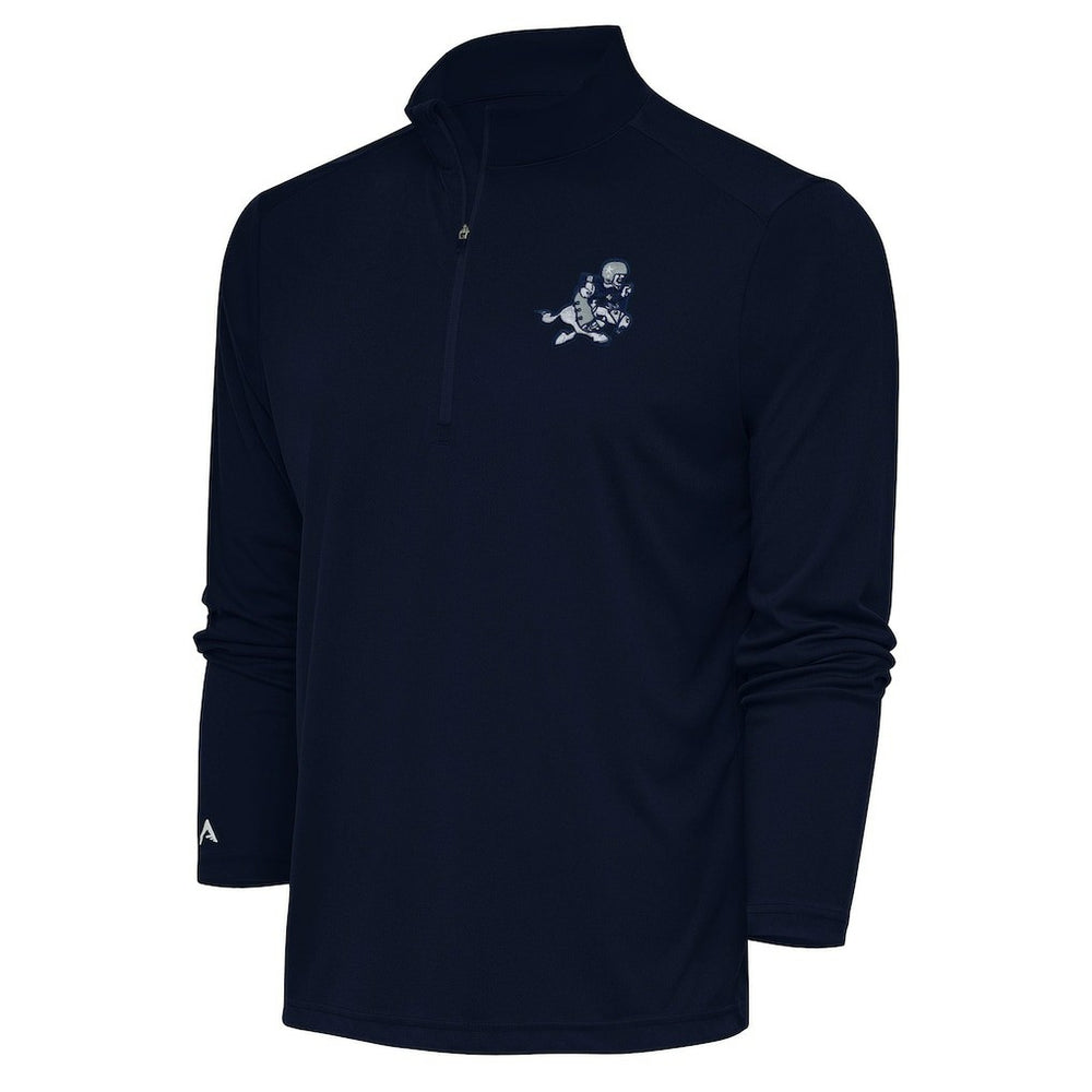 Dallas Cowboys Adult Throwback Logo Tribute Quarter-Zip Pullover | NFL Outlet
