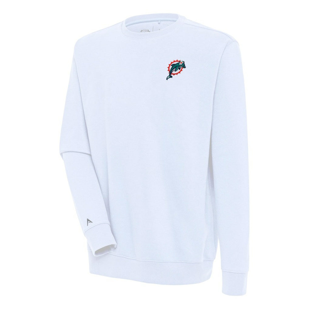 Miami Dolphins Adult Throwback Logo Victory Pullover Sweatshirt | NFL Online