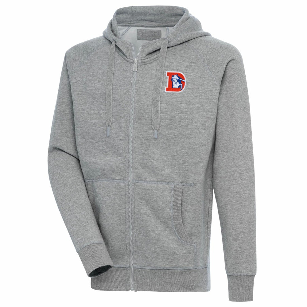 Denver Broncos Adult Throwback Logo Victory Full-Zip Hoodie | NFL Near me