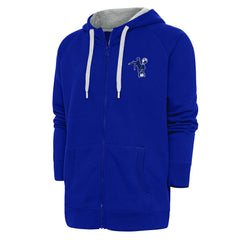 Indianapolis Colts Adult Throwback Logo Victory Full-Zip Hoodie | NFL Discount