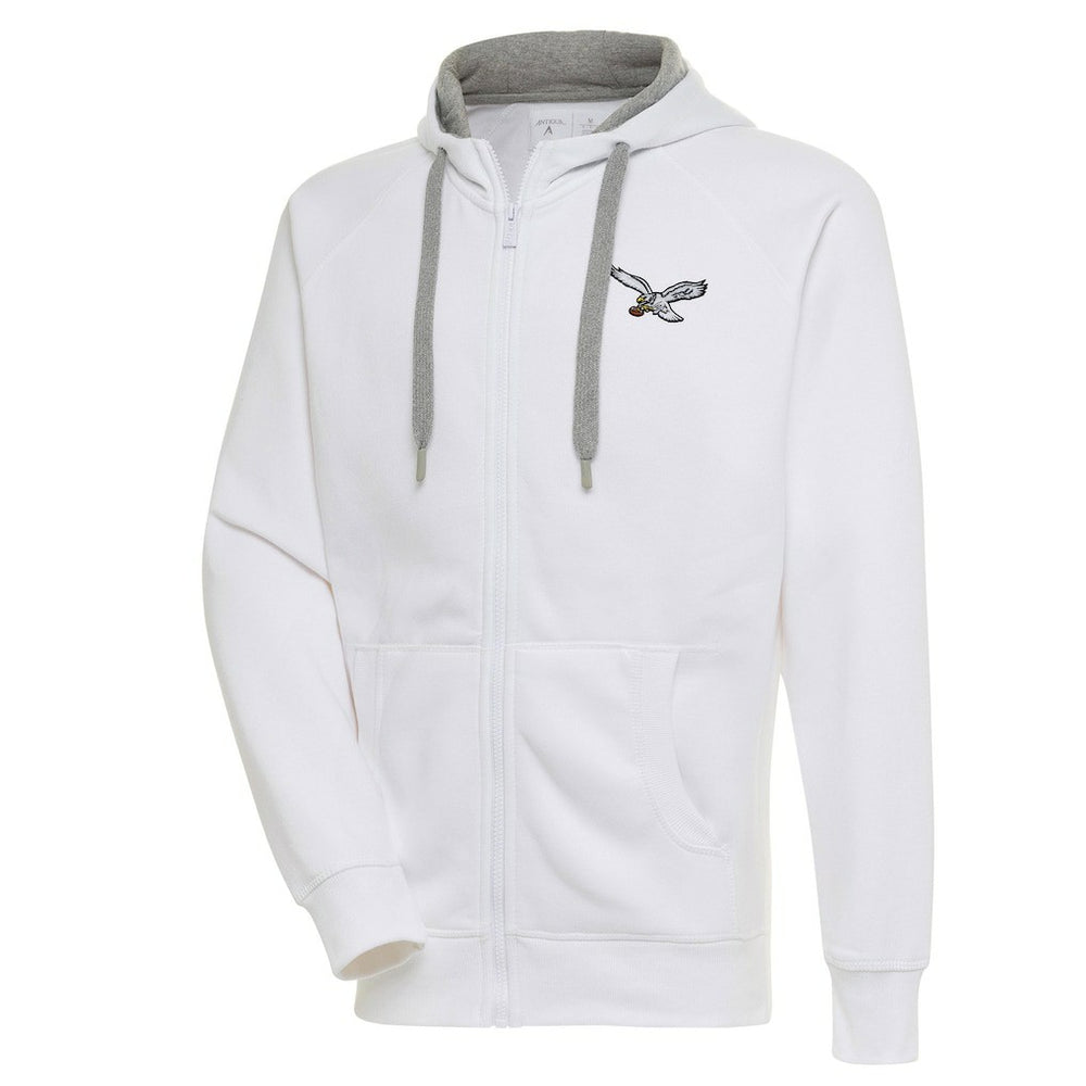 Philadelphia Eagles Adult Throwback Logo Victory Full-Zip Hoodie | NFL Online