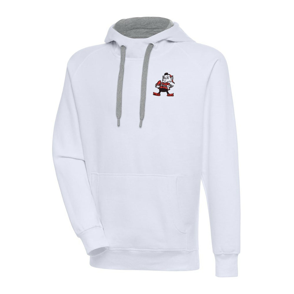 Cleveland Browns Adult Throwback Logo Victory Pullover Hoodie | NFL Hot