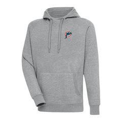 Miami Dolphins Adult Throwback Logo Victory Pullover Hoodie | NFL Near me