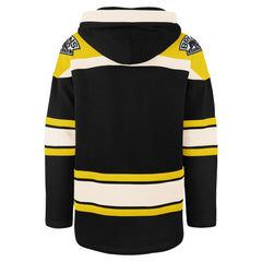 Boston Bruins '47 Big & Tall Superior Lacer Pullover Hoodie - NHL Hoodies