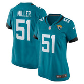 Jacksonville Jaguars Ventrell Miller Women's Game Jersey | NFL New